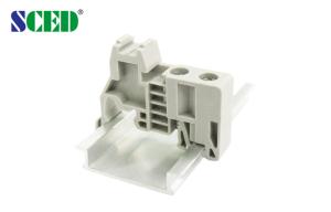 Quality Waterproof Aluminum Steel Din Rail Terminal Blocks / Grounding Terminal Block wholesale
