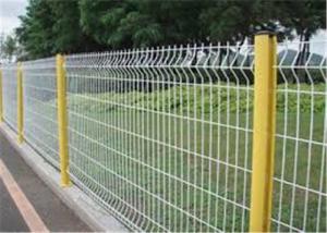 Quality Round Post 4.5mm Wire 2m High Green Chain Link Fence wholesale