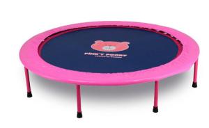 Quality China Supply New Design Cute Cartoon Kids Small Indoor/Outdoor Trampoline/ Round Trampoline wholesale