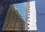 6mm Purge Test Rectangle Target Plate Steam Blowing