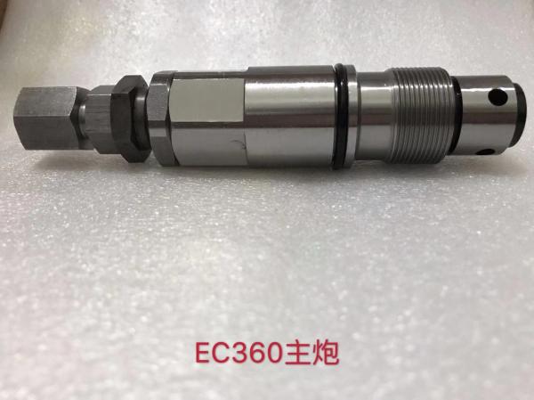 EC360 EC360B EC380D Excavator Main Relief Valve , Safety Construction Machinery