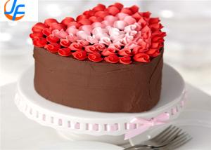 Quality RK Bakeware China Foodservice NSF 142*134*55 Aluminum Heart Shape Cake Pan Loose Bottom wholesale