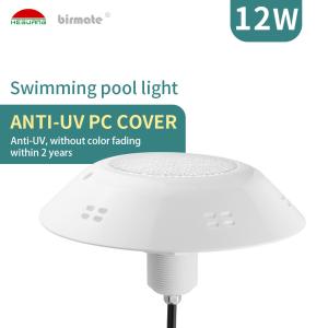 Quality 12W VDE Waterproof LED Pool Lights 1100LM FCC Wall Mounted Pool Lights wholesale