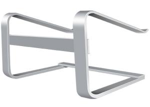 Quality 260*230*160MM Lightweight Silver Aluminum Desktop Metal Laptop Stand wholesale