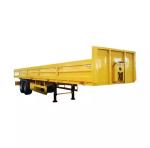 CIMC Cargo Semi Truck Trailer With 3 Axles 60-80t Fence Cargo Trailer Wall Sale