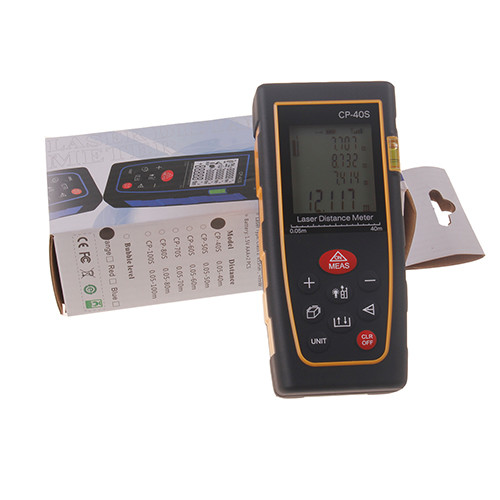 Effective Digital Laser Distance Measurer With Water Level , 0.05-100m Range