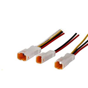 Quality JST Male Female Automotive Cable Assemblies 2Ft Length Waterproof wholesale