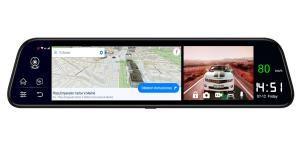 Quality 12 Inch Touchscreen 4G Surveillance Wireless Dashboard Cameras Front And Rear wholesale