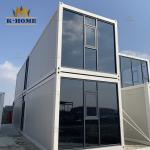 Two Story Lunxy Container Office House With Glass Wall