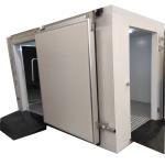 Refrigerated storage for cake ice cream