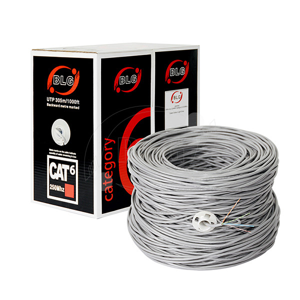 CCTV UTP Cat5e Ethernet Lan Cable , CCA Material Ethernet Network Cables