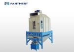 Electric Motor Swing Cooler Machinery 10-15Mins For Fish Feed Pellet Line