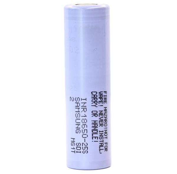 Samsung 25S 18650 2500mAh 20A Battery 3.6V Cylindrical Lithium Ion Cell INR18650