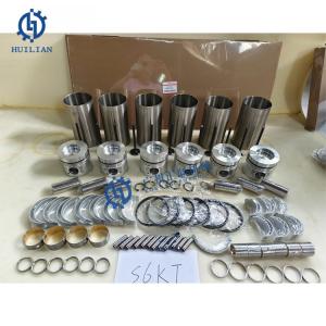 China Cylinder Liner Kits Mitsubishi S6K For Cat 320 Excavator 178-6543 297-7752 51-7523 Engine Rebuild Kits For Diesel Engine Parts on sale