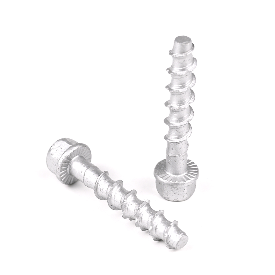 Stainless Steel Self Tapping Hexagonal Head Concrete Anchor Screw for Secure Fastening