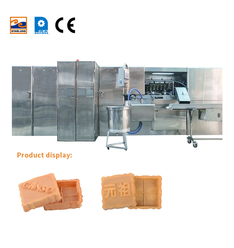 Automatic Thickening Egg Tart Shell Production Line , Stainless Steel Material Multifunctional.
