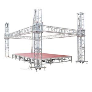 Quality Customized Aluminum Lighting Truss Display Stage For Event Concert Trade Show wholesale