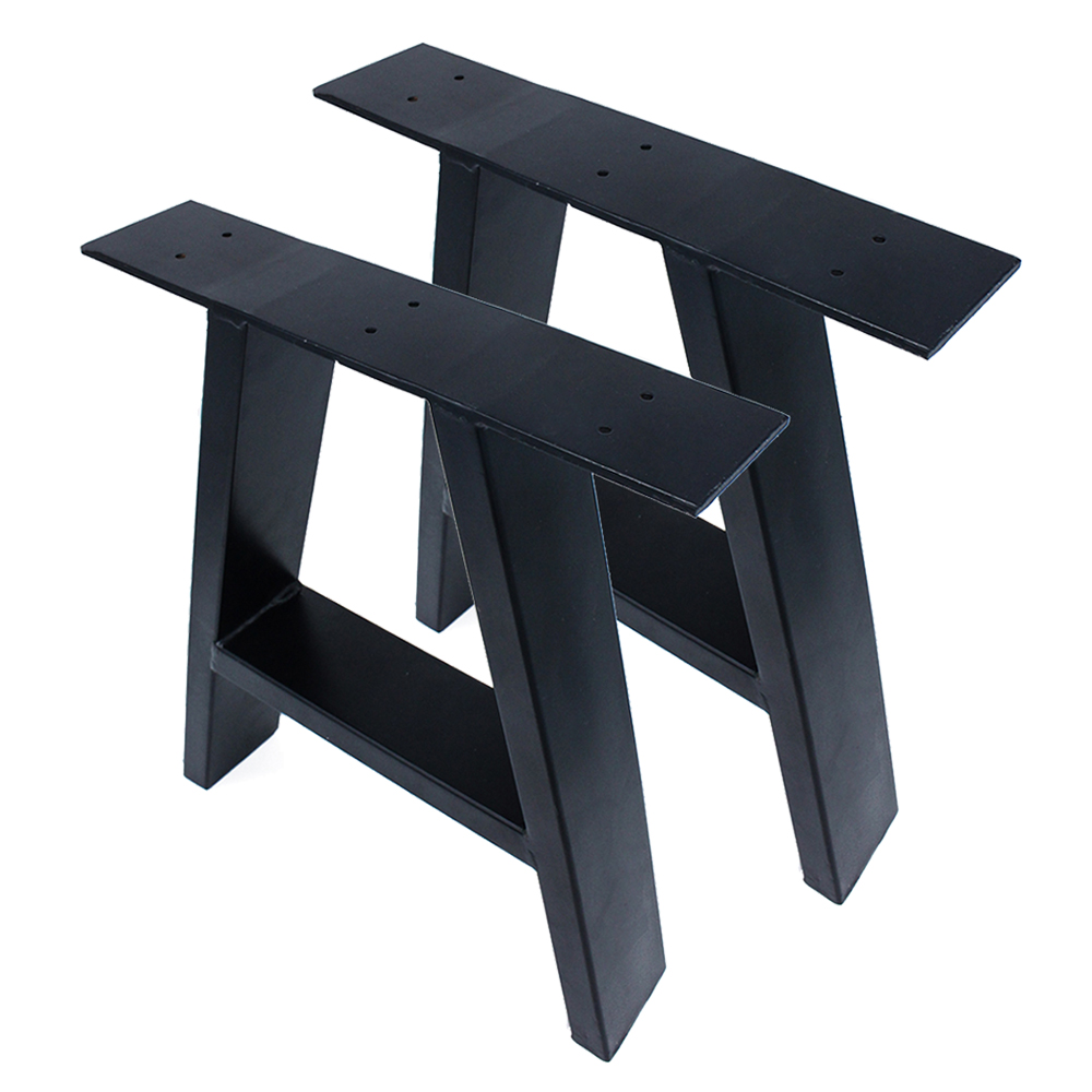 Triangle Bracket Glass Side Steel Dining Coffee Table Legs Wrought Iron Metal 2020