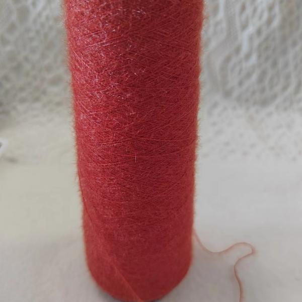 0.9cm 100% Nylon Shiny Feather Yarn Crystal Mink Yarn Glitter Yarn For Knitting