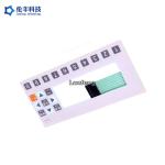 Polyester PET Flat Membrane Switch , Metal Dome Membrane Switch Customized