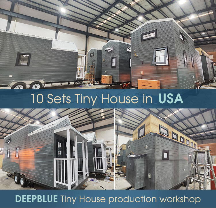 US Standard Prefab Home Double Storey Small Manufactured Homes Ready To Ship Light Steel Fraem