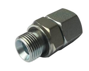 Quality Steel BSP Thread Hydraulic Pipe Fittings Captive Seal Metric Female 24 Cone wholesale