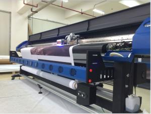 Quality Epson DX7 Head Roll UV Inkjet Printer 3200mm For Wall Paper wholesale