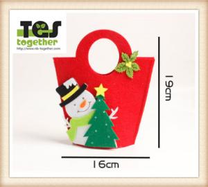 Quality Christmas apple handbag/ Felt bag /Nonwovens/Festival /gift/child wholesale