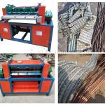 200-300kg/h AC Radiator Recycling Plant Copper Aluminum Tube Cutting Machine