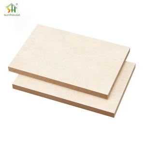 Quality 18mm 15mm 12mm 9mm MDF Moisture Resistant Furniture Melamine Board wholesale