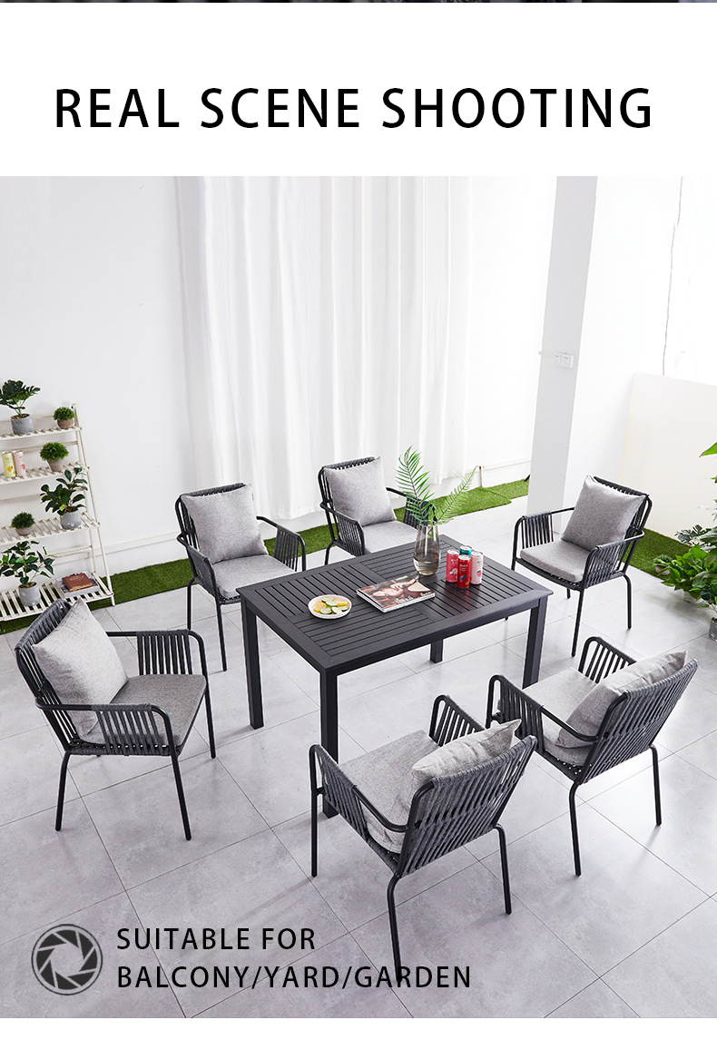 Garden Balcony Rattan Chair Sturdy And Durable For Outdoor In Resort Furniture