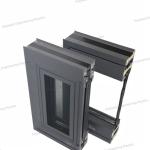 Surface Polished Broken Bridge Aluminum Window 3m For Household, Commercial, Sun