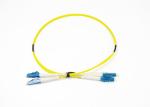 Fiber Optic Pink LC-LC Duplex Patch Cord 3 Meters / Fiber Optic Jumper