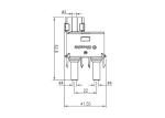1500V High Voltage MC4 PV Branch Connectors Energy Storage UL94-V0