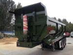 Construction Machinery Semi Tipper Trailer Hydraulic Tipping Trailers