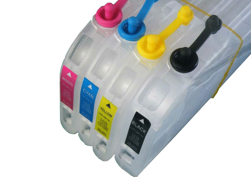 Compatible Refillable Ink Cartridges , Brother LC73 LC75 Reusable Ink Cartridges