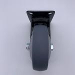 3 Inch TPR Rubber Caster Wheel with Swiveling Top Plate