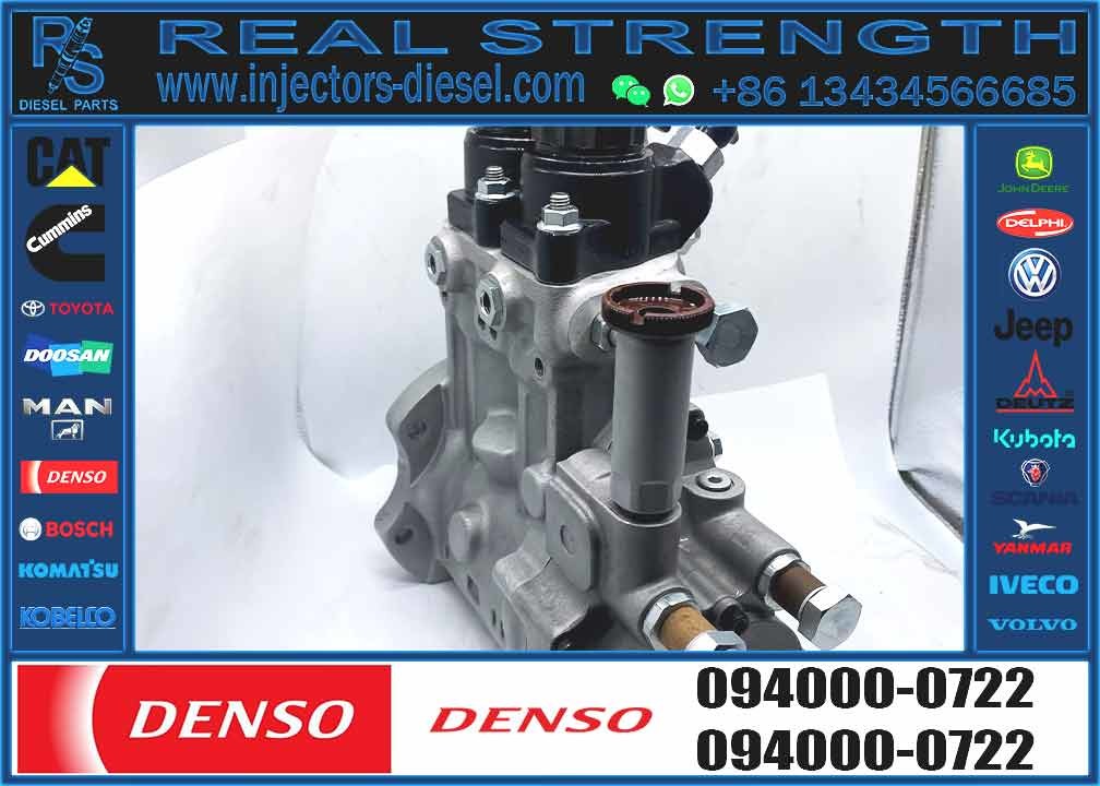 quality pump 094000-0722 HP0 high pressure common rail pump 9-97625496-3 for isuzu 6TE1