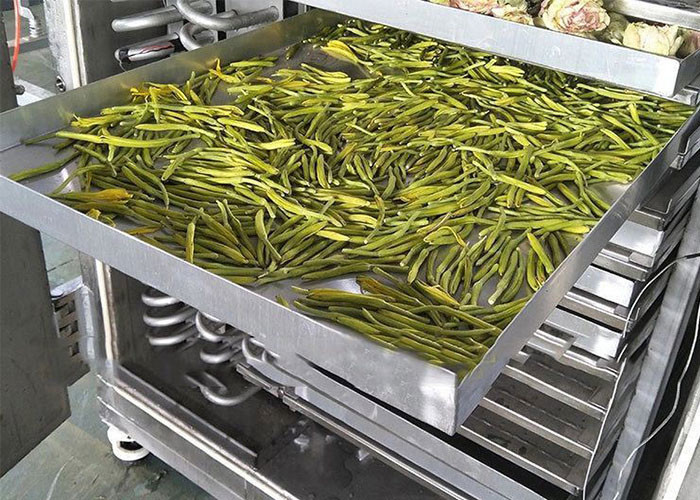 100Kg Food Vacuum Freeze Dryer Water Cooling Vacuum Chamber