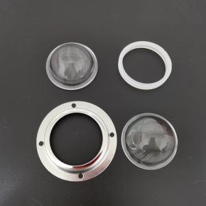 Quality Dia 50mm Height 24mm cob led reflector , optical glass lens for led road lamp wholesale