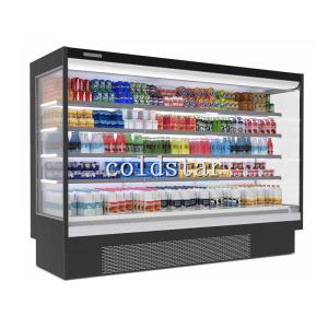 Quality Upright Supermarket Open Front vegetable display chiller air cooler wholesale