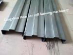 Single Chain Transmission 7.5Kw Door Frame Rolling Forming Machine , Galvanized