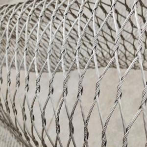 Quality 90 Degree Ferruled Mesh Fencing For Animal Enclosures wholesale