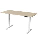 Height Adjustable Electric Luxury Wooden Game Computer Table for CEO Work
