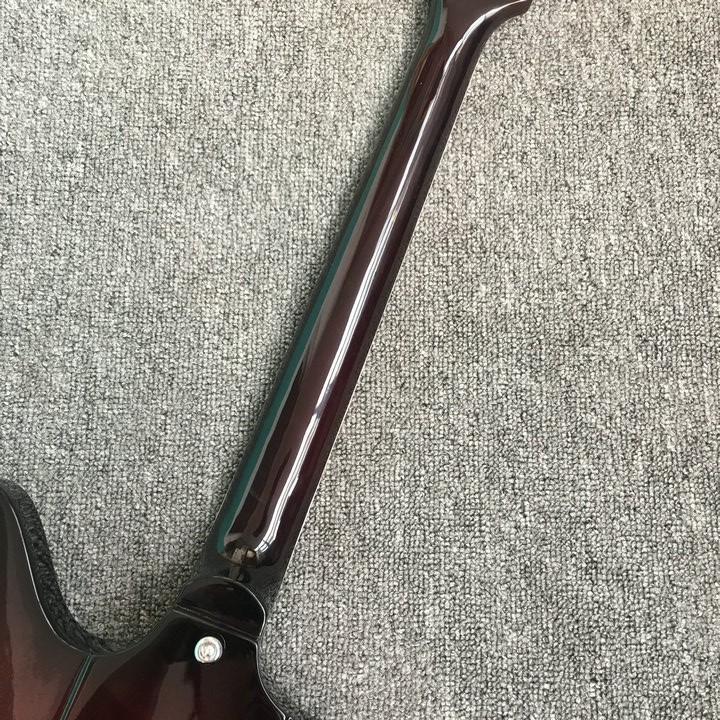Chibson firebird electric guitar dark red finish firebird guitar free shipping honeyburst firebird guitar