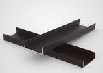 2.0mm Curtain Wall Profiles 6000 Series Powder Coating Aluminum Profiles