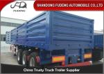 Pattern Floor 3mm 3 Axles 0.6M 40Ft Side Wall Semi Trailer