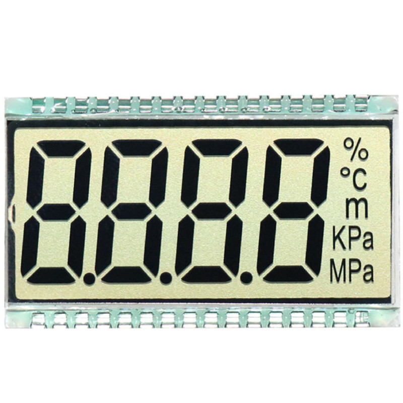 Customized TN HTN Monochrome LCD Display Screen For Electricity Meters