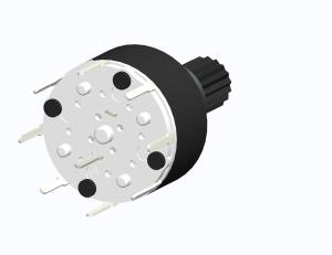 Quality 16mm Digital Rotary Switch Channel Selecting Band RS16211 OEM ODM wholesale
