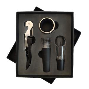 Quality 4 Piece Corkscrew And Wine Stopper Set wholesale